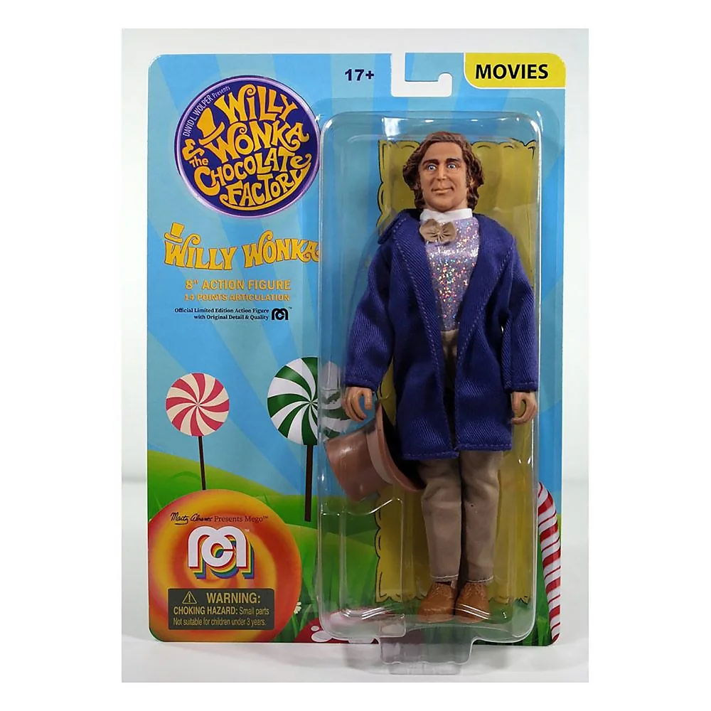 Mego 8 Inch Willy Wonka (Gene Wilder) Action Figure Bild 1