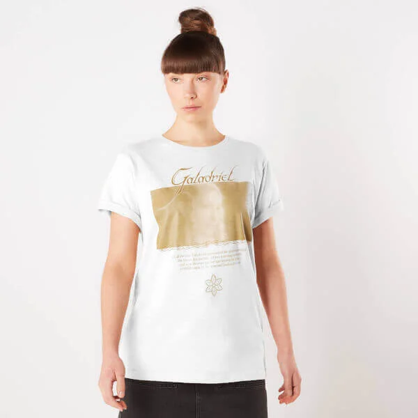 Herr der Ringe Galadriel Lady Of The Galadhrim Damen T-Shirt - Weiß - XS Bild 1