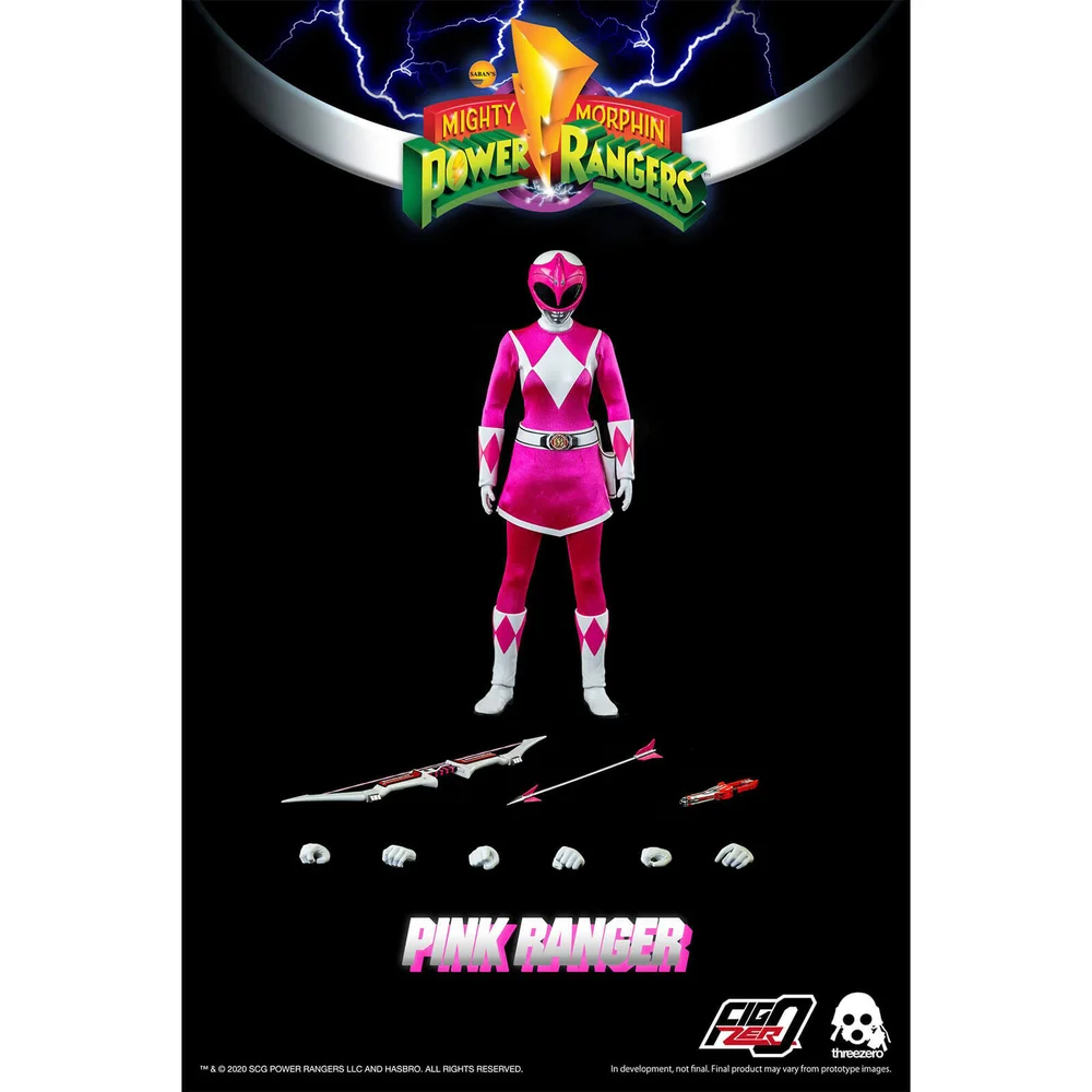 ThreeZero Power Rangers Pink Ranger Figur im Maßstab 1:6 Bild 1