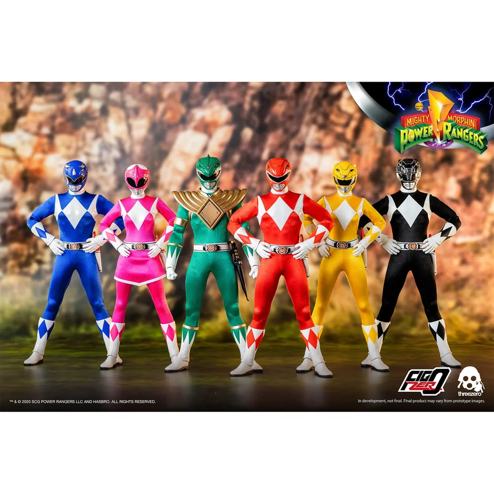 ThreeZero Power Rangers Figur im Maßstab 1:16 6er-Pack Bild 1