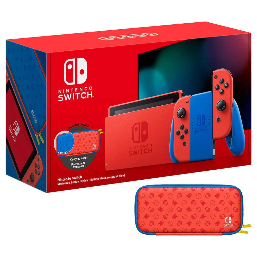 Nintendo Switch (Mario Red & Blue Edition) Bild 1