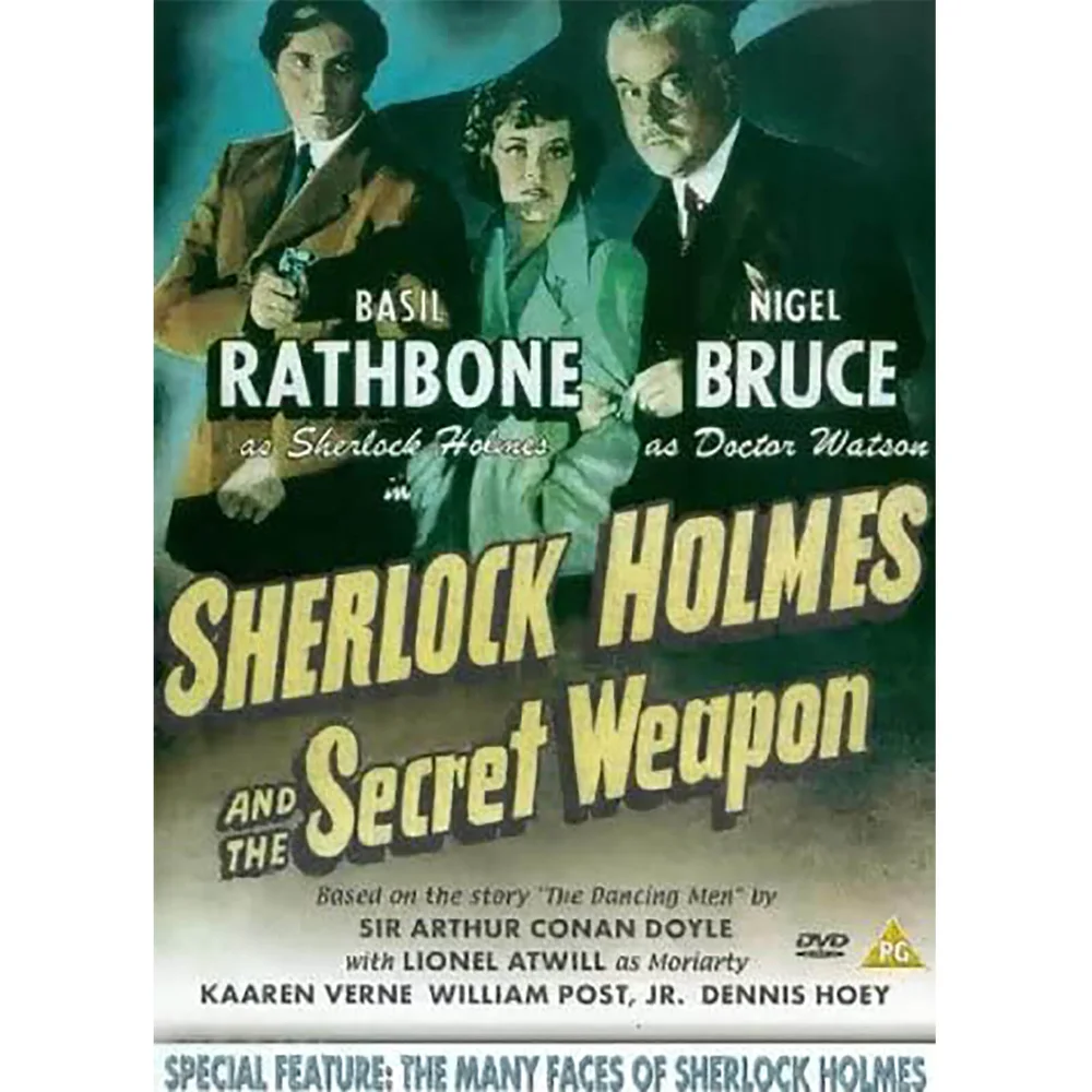 SHERLOCK HOLMES AND THE SECRET WEAPON/THE MAN(DVD) Bild 1