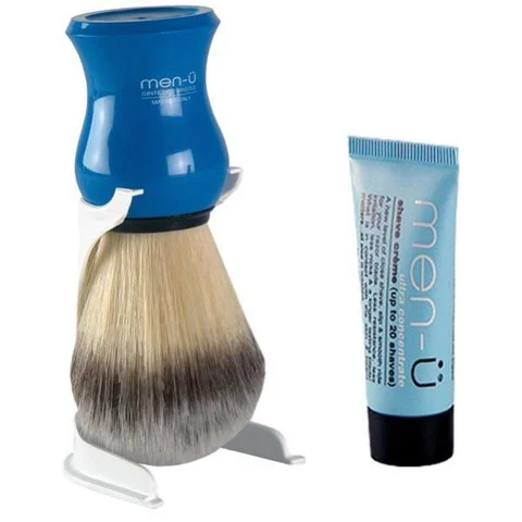 Men-U Premier Shaving Brush - Blue Bild 1