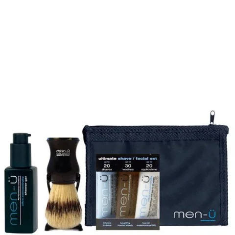 Men-U Compact Travel Kit with Black Brush Bild 1