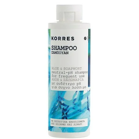 KORRES Aloe & Soapwort Shampoo 250ml Bild 1