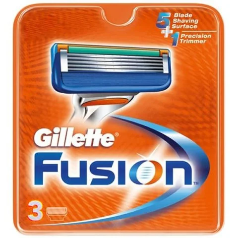 Gilette Fusion Blades x 3 Bild 1