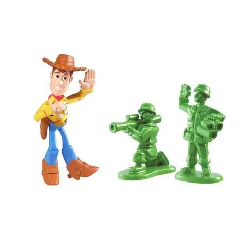 Toy Story 3 - Buddy Pack Waving Woody and Green Army Man Bild 1