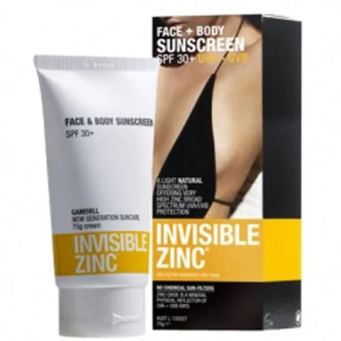 Invisible Zinc Face & Body Sunscreen SPF 30+ Bild 1