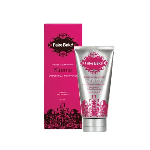 Fake Bake Intense Golden Bronze Xtreme Darkest Self-Tan Gel (148ml) Bild 1