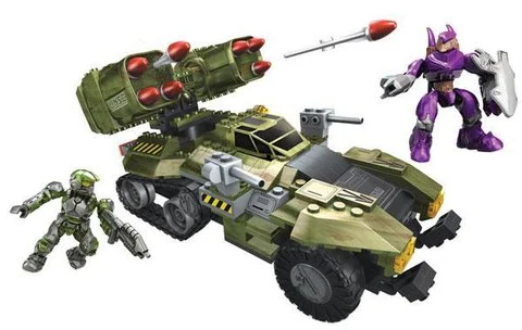 Mega Bloks - Halo Wars UNSC Wolverine (Green) Bild 1