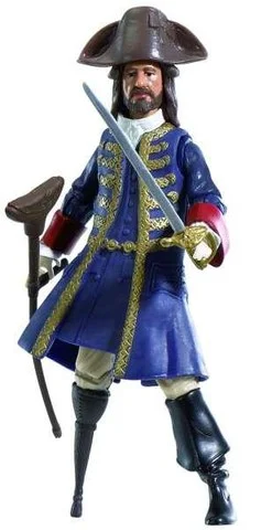 Pirates Of The Caribbean - Basic Figure Wave #1 Barbosa Figure Bild 1