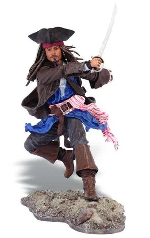 Pirates Of The Caribbean - Super Deluxe Figure Wave 1 Jack Sparrow Figure Bild 1
