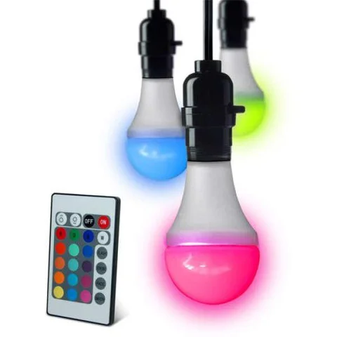 LED Bulb Screw Fit with Remote Control - New Bild 1
