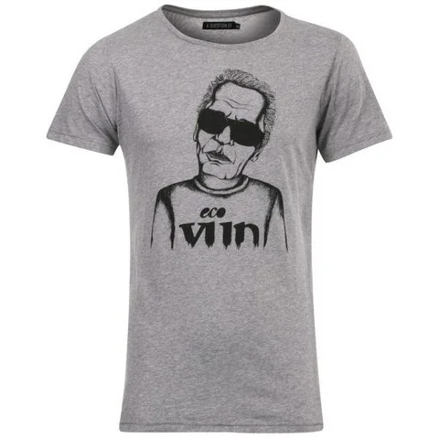 A QUESTION OF Conscious Karl T-Shirt - Grey Melange - XS Bild 1