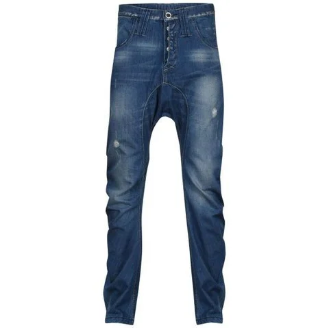 Humor Men's Santiago Drop Crotch Jeans - Light Blue - W29 - Denim Bild 1