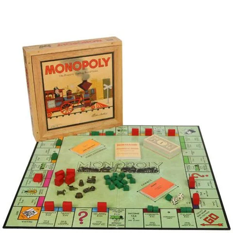 Monopoly Nostalgia Edition Board Game Bild 1