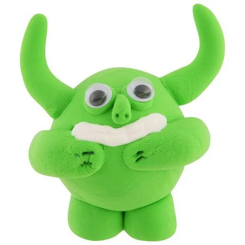 Monster Bunch Modelling Clay - Green Bild 1