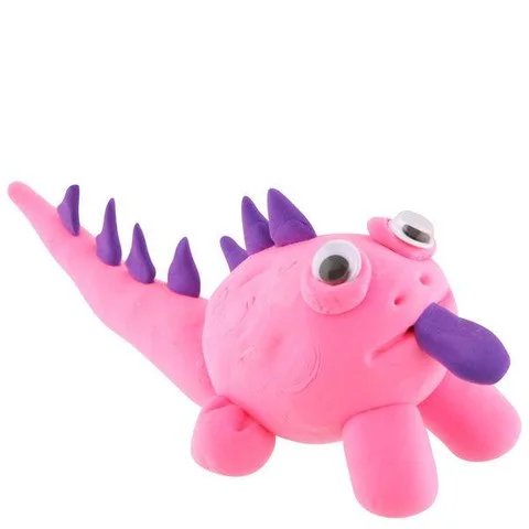 Monster Bunch Modelling Clay - Pink Bild 1