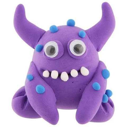 Monster Bunch Modelling Clay - Violet Bild 1