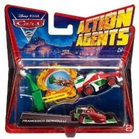 Cars 2 - Action Agents Vehicle and Launcher Francesco Bernulli Bild 1