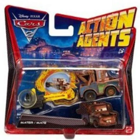 Cars 2 - Action Agents Vehicle and Launcher Mater Bild 1