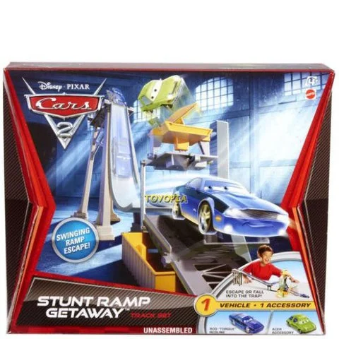 Cars 2 - Track Set Stunt Ramp Getaway Bild 1