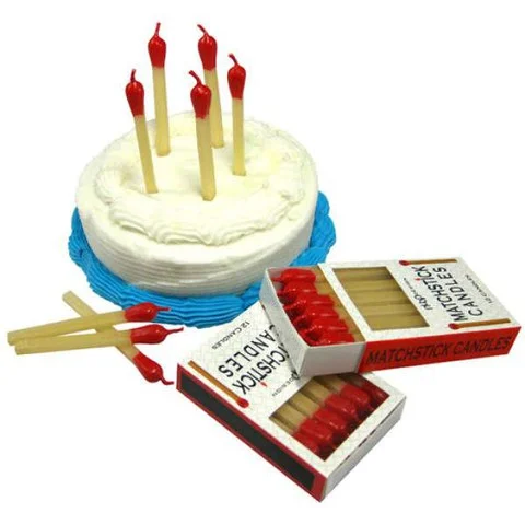 Matchstick Party Candles Bild 1