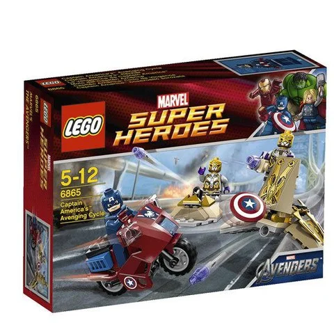 LEGO Super Heroes: Captain America's Avenging Cycle (6865) Bild 1