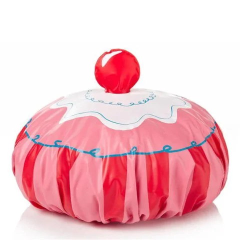 Fun Shower Cap - Eine Größe - Cupcake Bild 1