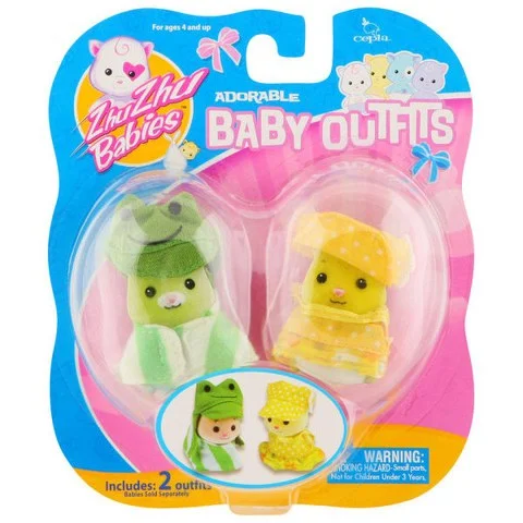 Zhu Zhu Pets Baby Outfit Sortiment Bild 1