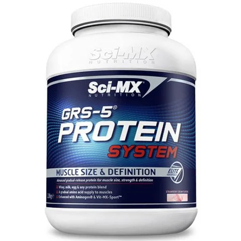 SCI-MX GRS-5 PROTEIN SYSTEM - STRAWBERRY (2.28KG) Bild 1
