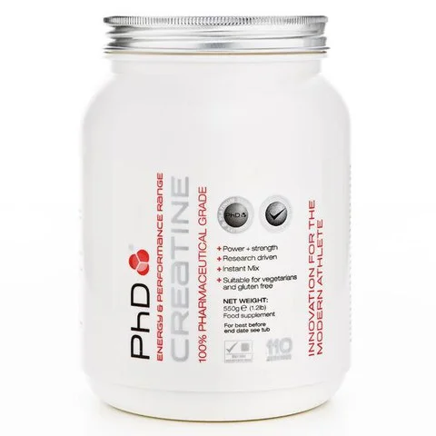PhD Nutrition Creatine Monohydrate - 550g - Flasche - Geschmacksneutral Bild 1