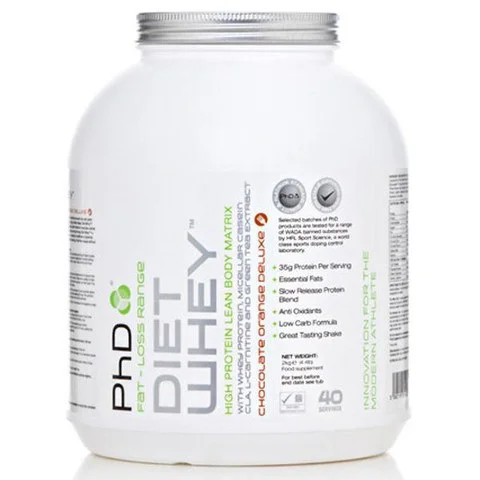 PhD Nutrition Diet Whey 2kg - 2kg - Gefäss - Schokolade Orange Bild 1