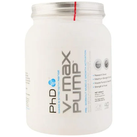 PHD NUTRITION V-MAX PUMP - LEMON CRUSH (800G) Bild 1