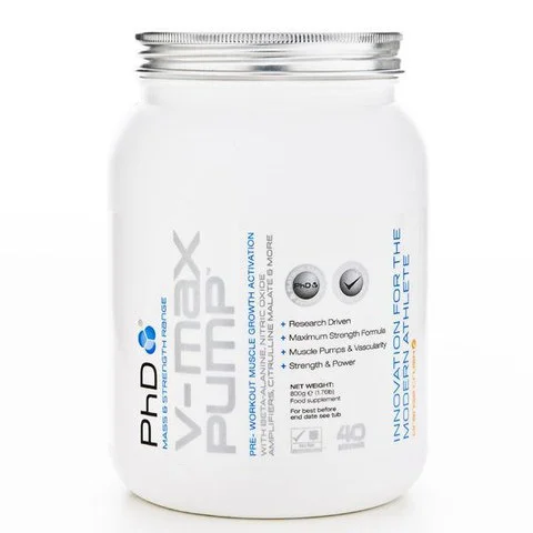 PHD NUTRITION V-MAX PUMP - ORANGE (800G) Bild 1