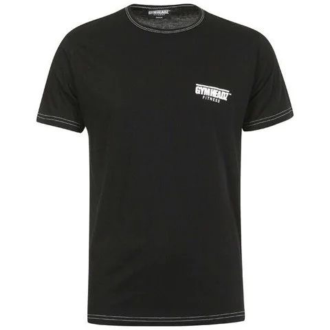 Gymheadz Sportswear Men's Black T-Shirt - S - Schwarz Bild 1