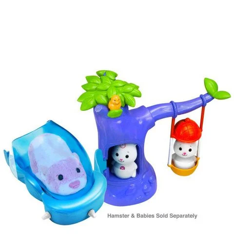 Zhu Zhu Babies - Tree Swing and Powerpod Bild 1