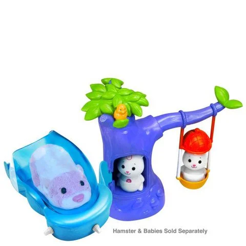 Zhu Zhu Babies - Treetop Cradle and Powerpod Bild 1