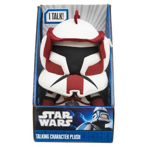 Star Wars Clone Wars - Talking Plush - Commander Fox 9 Inch Bild 1