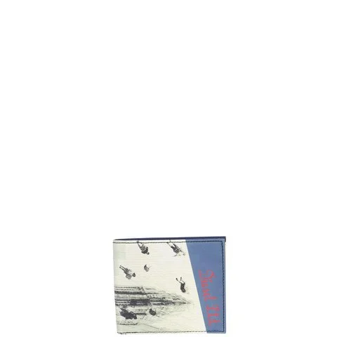 DIESEL HIRESH SMALL PU WALLET - LONDON FOG/INSIGNIA BLUE Bild 1