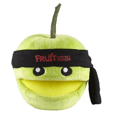 Fruit Ninja 5 Inch Plush with Sound - Apple Bild 1