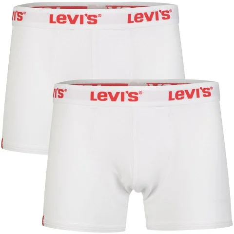 Levi's Men's 2-Pack Trunks - White - S - Weiß Bild 1