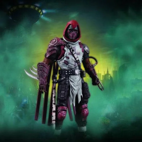 Batman Arkham City Series 3 - Azrael Action Figure Bild 1