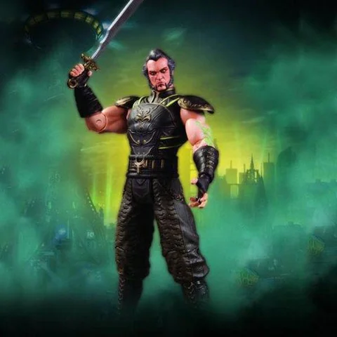 Batman Arkham City Series 3 - Ra's Al Ghul Action Figure Bild 1