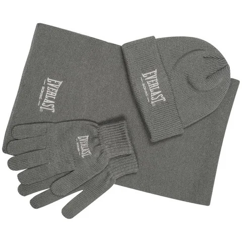 Everlast Men's 3-Pack Accessory Set - Grey Marl Bild 1