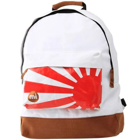 Mi-Pac Flag Backpack - Red/White Bild 1