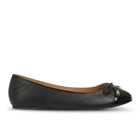 Love Sole Frauen Quilted Pumps - Schwarz - 3 - Black/Black Bild 1
