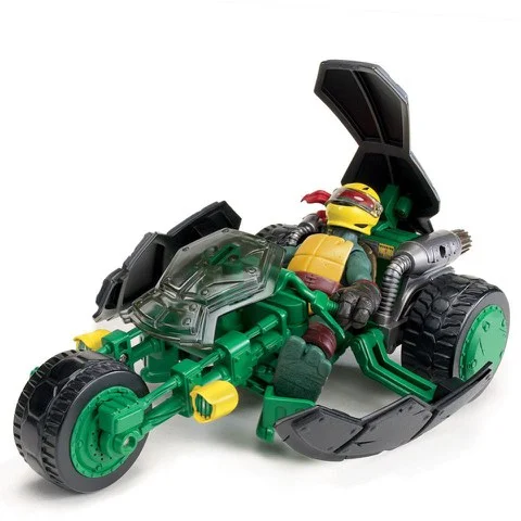 Teenage Mutant Ninja Turtles Ninja Stealth Bike and Exclusive Raphael Bild 1