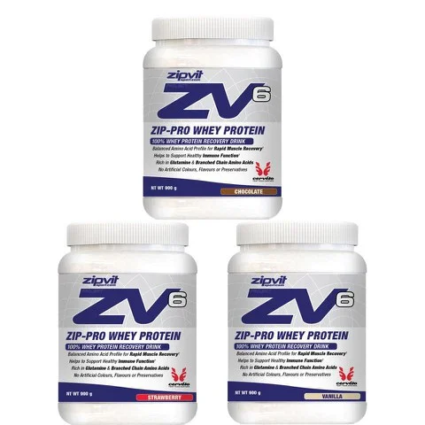 ZipVit ZV6 Zip-Pro Molke Protein - 900g - Gefäss - Schokolade Bild 1