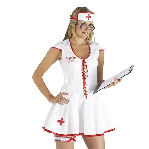 Heiße Krankenschwester, PVC Uniform - S Bild 1